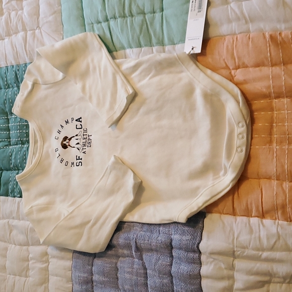 Janie & Jack long sleeve onsie size 18-24 months - Picture 1 of 5